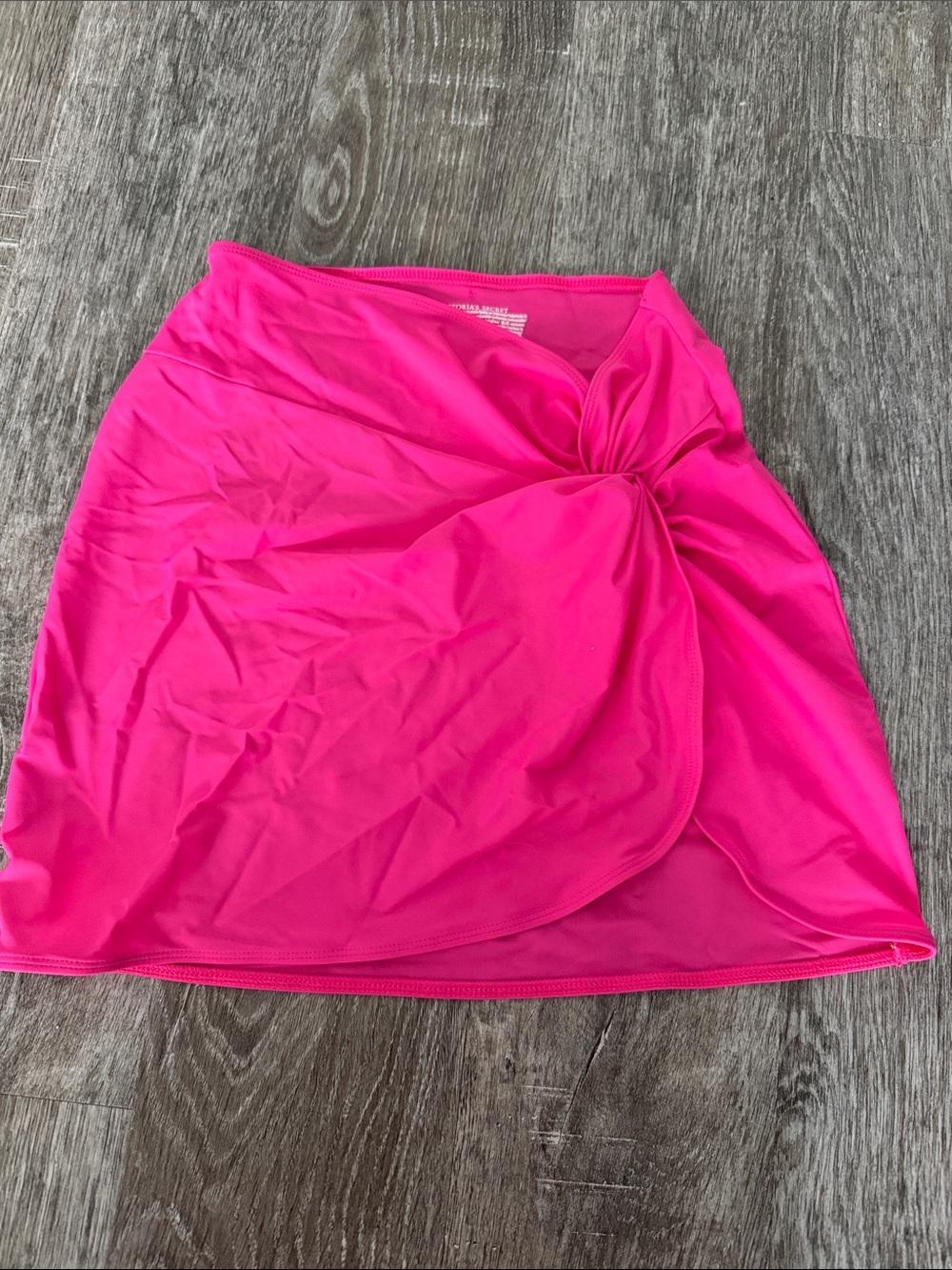 Victoria's Secret Hot Pink Twist Swim Sarong